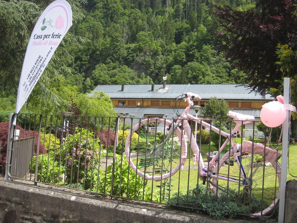 Hotel Casa Per Ferie Paola Di Rosa Arta Terme Exterior foto